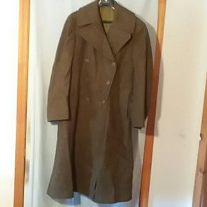1917 WWI US Army "Doughboy" wool overcoat.